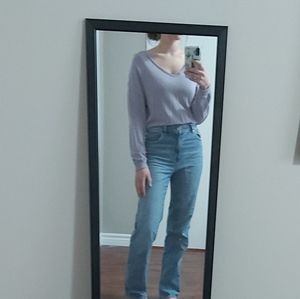 Dynamite, xsmall, mauve long sleeve